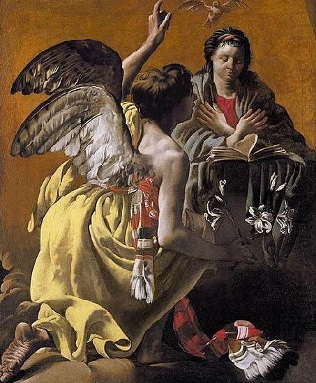 Hendrick ter Brugghen The Annunciation oil painting picture